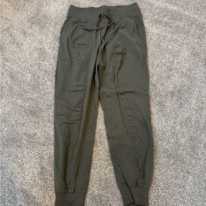 Olive Green Lululemon Jogger Pants